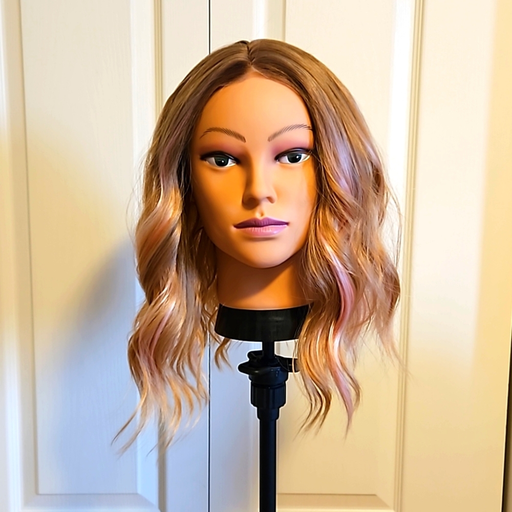 Lace front wig